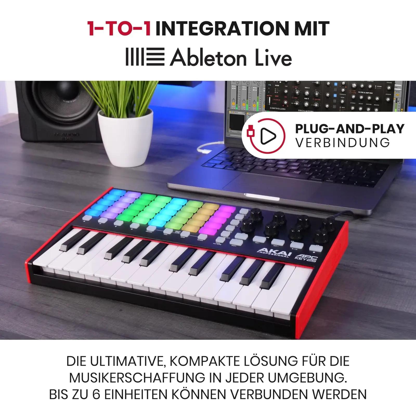 Akai Professional APCKEY25MK2 muusikariistad ja dj-seadmed – detailne lähivaade
