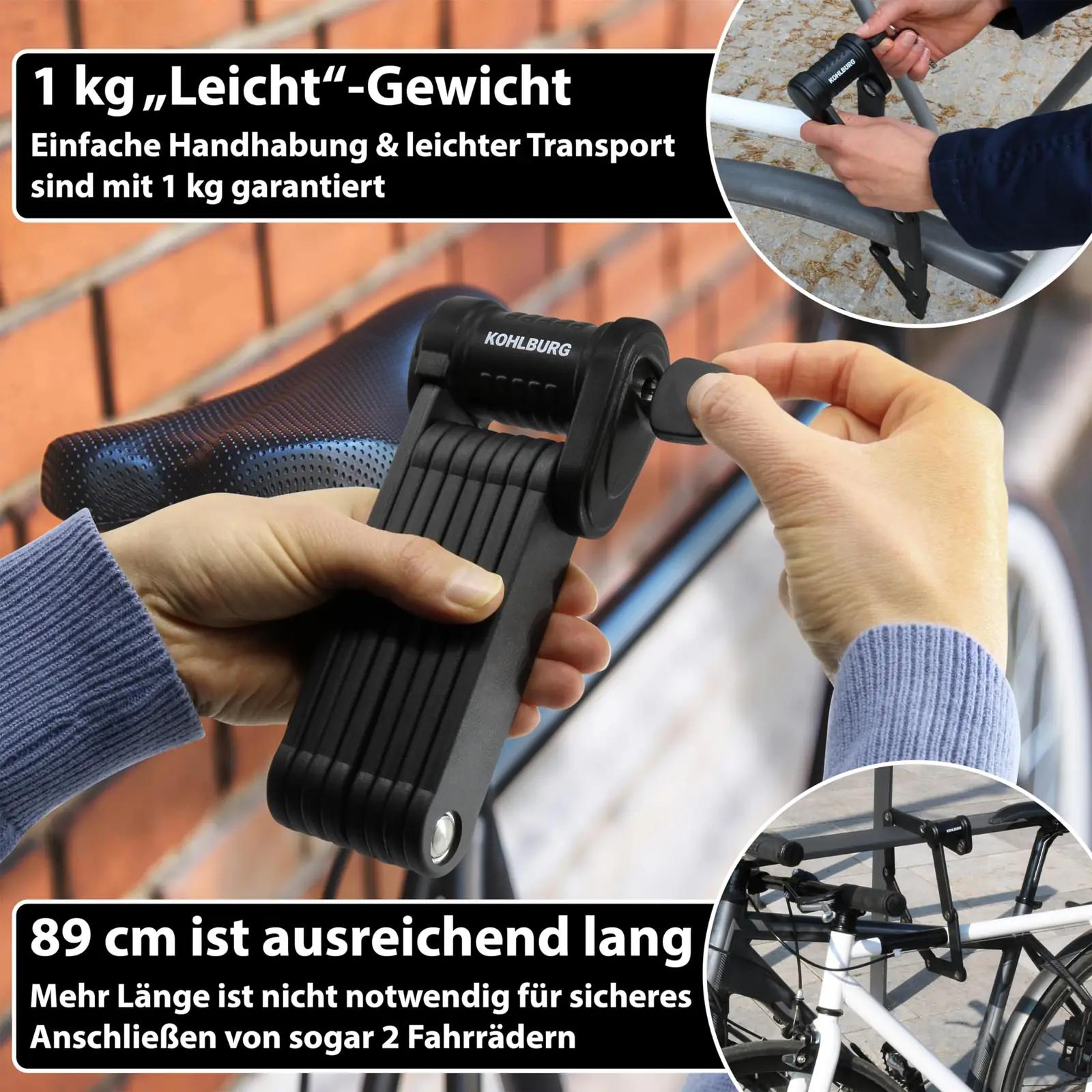 KOHLBURG vastupidav 89 cm voltlukustus – kerge ja turvaline – lisavaade