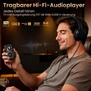 HIFI WALKER H2 elektroonika ja foto – detailne lähivaade