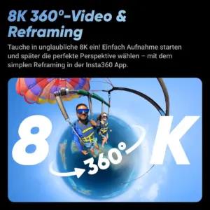 Insta360 CINSABMA-H elektroonika ja foto – detailne lähivaade
