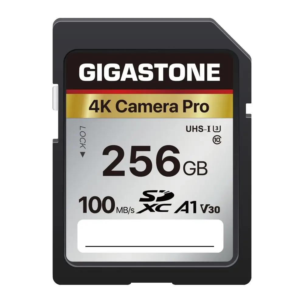 Gigastone 256GB SDXC kaart 4K salvestuseks ja kiireks jagamiseks