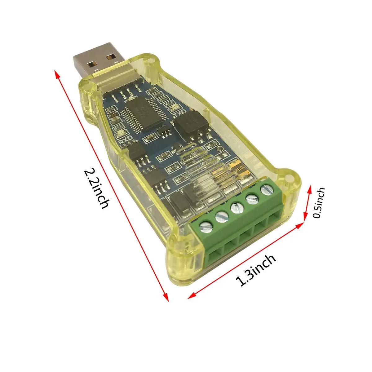 DSD TECH USB–RS485 adapter – vastupidav ühendus tööstusele – pakend ja tarvikud