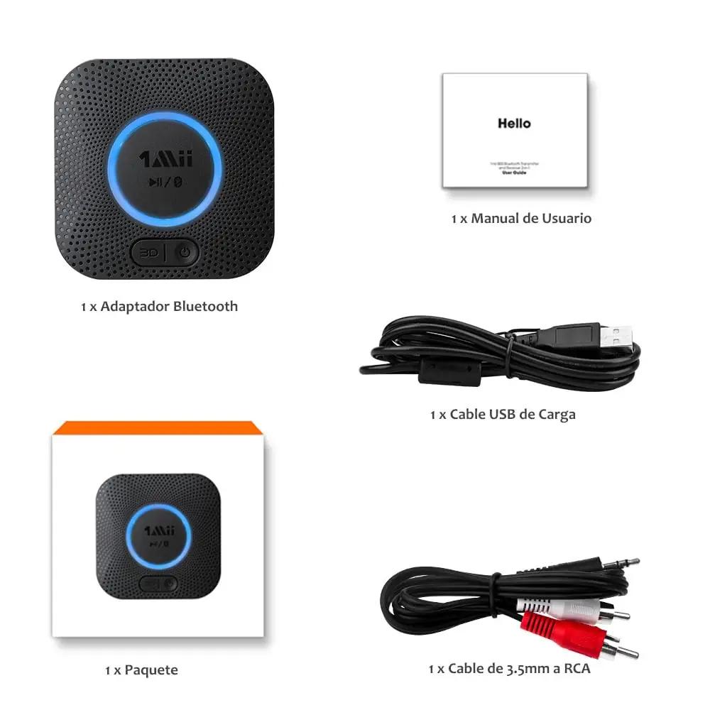 1Mii kvaliteetne Bluetooth Hi‑Fi adapter — voolutoitega heli – pilt 7