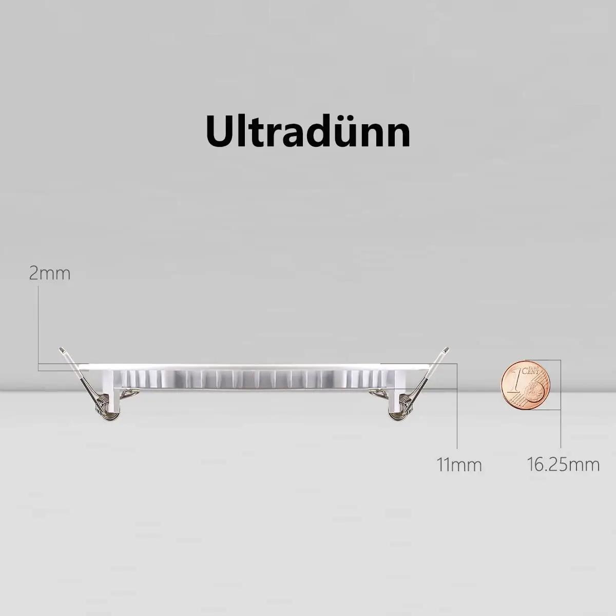 Greenclick madalprofiilne 5x LED sissepaigaldatav valgusti 3000K – pilt 8