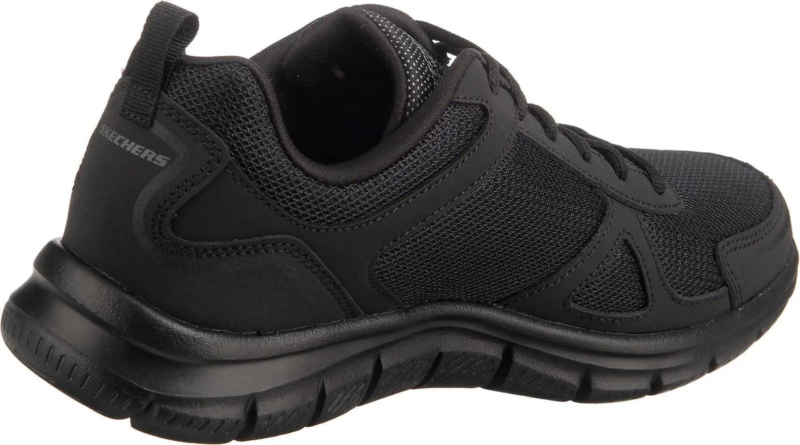 Skechers mugavad mustad nahk‑efektiga vabaajajalatsid 52631 – kasutusnäide