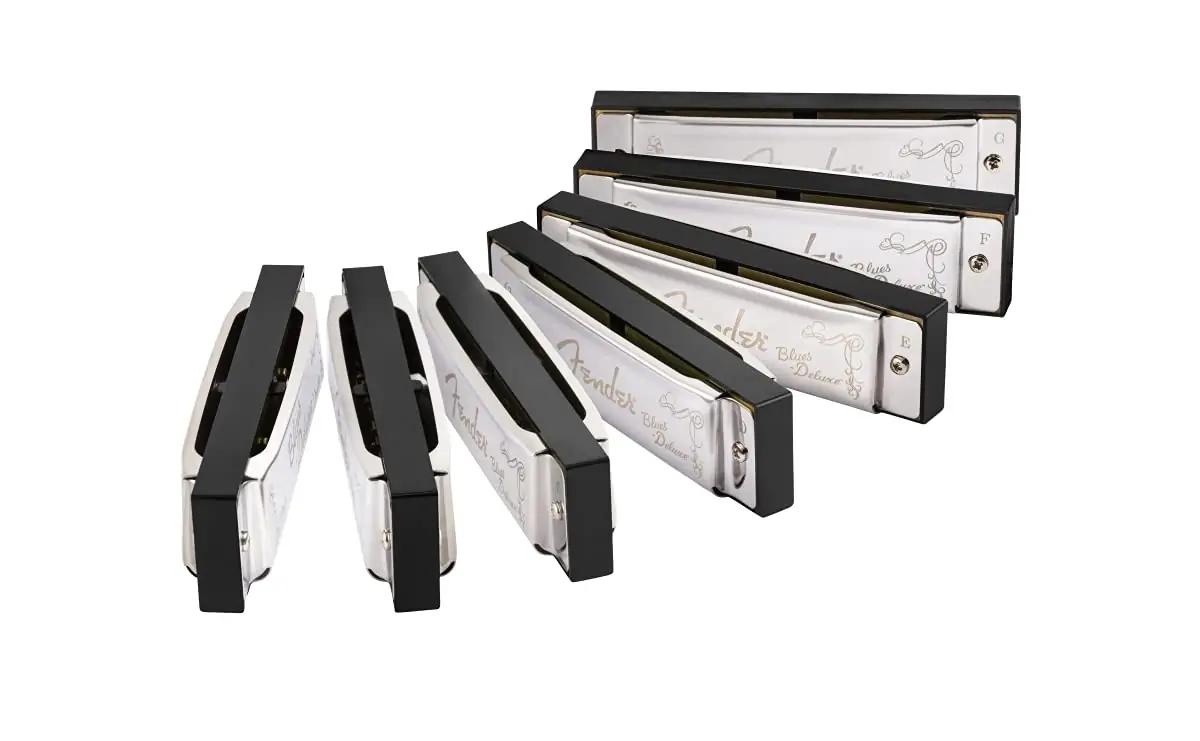 Fender metallist mundharmonika-set – puidude ja puhkpillid – kasutusnäide