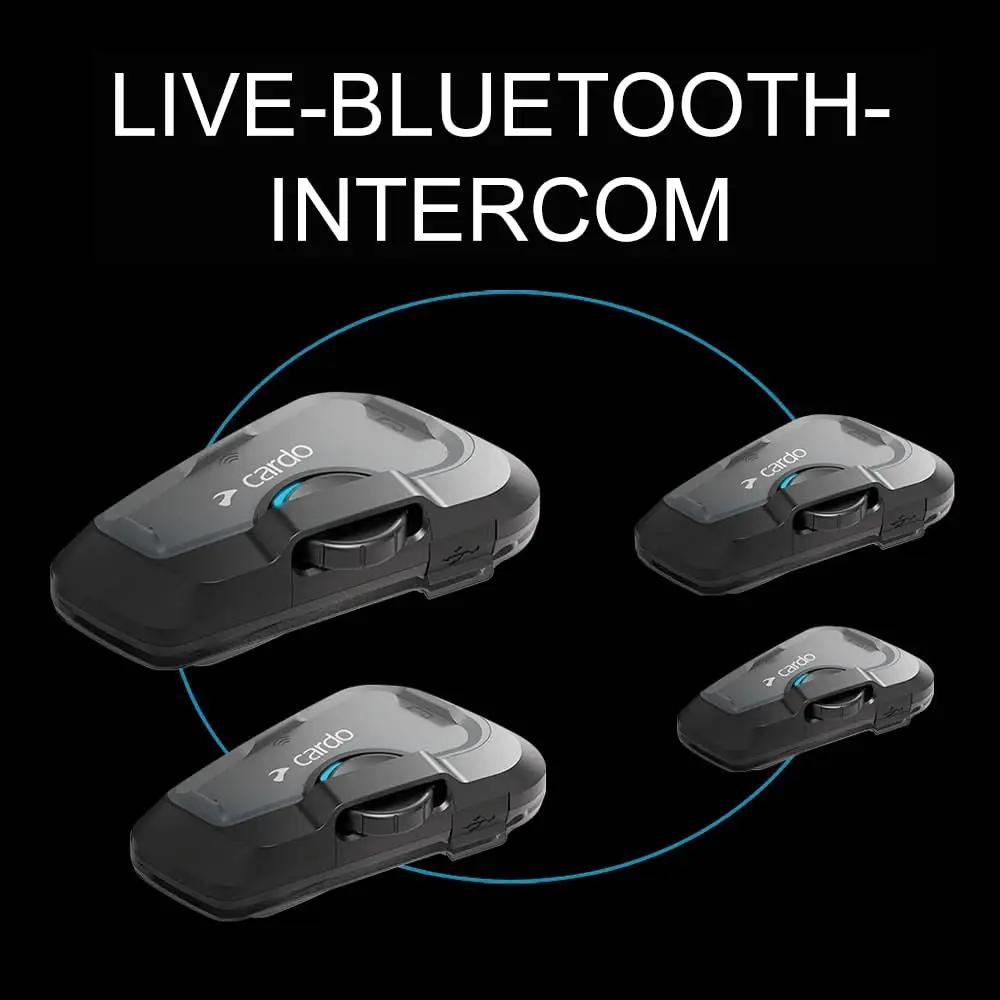 Cardo Bluetooth-motorrattikomplekt Freecom 4X Solo – pakend ja tarvikud