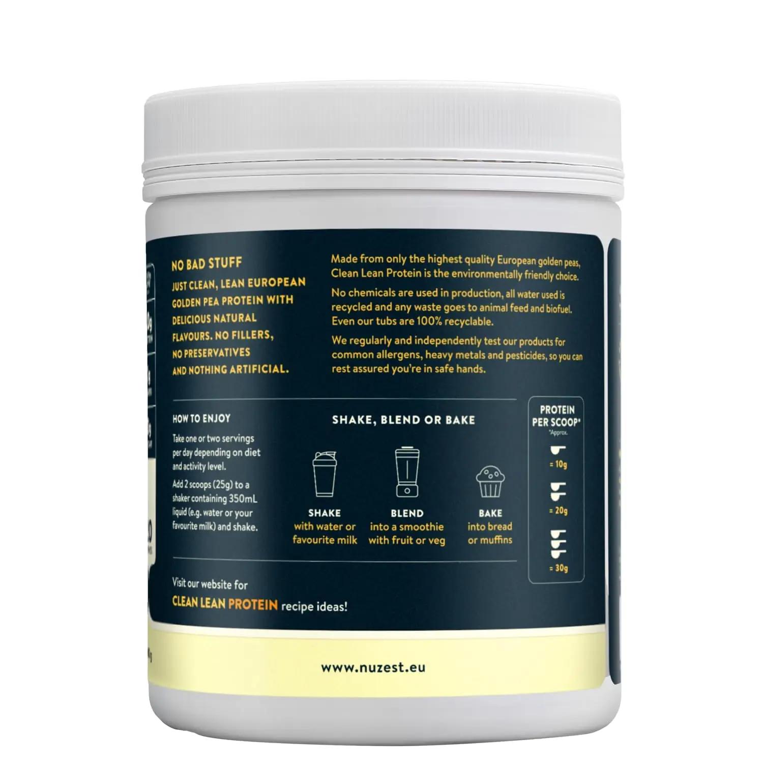 Nuzest naturaalne hernevalk vanilliga — madala süsivesikuga – pilt 8