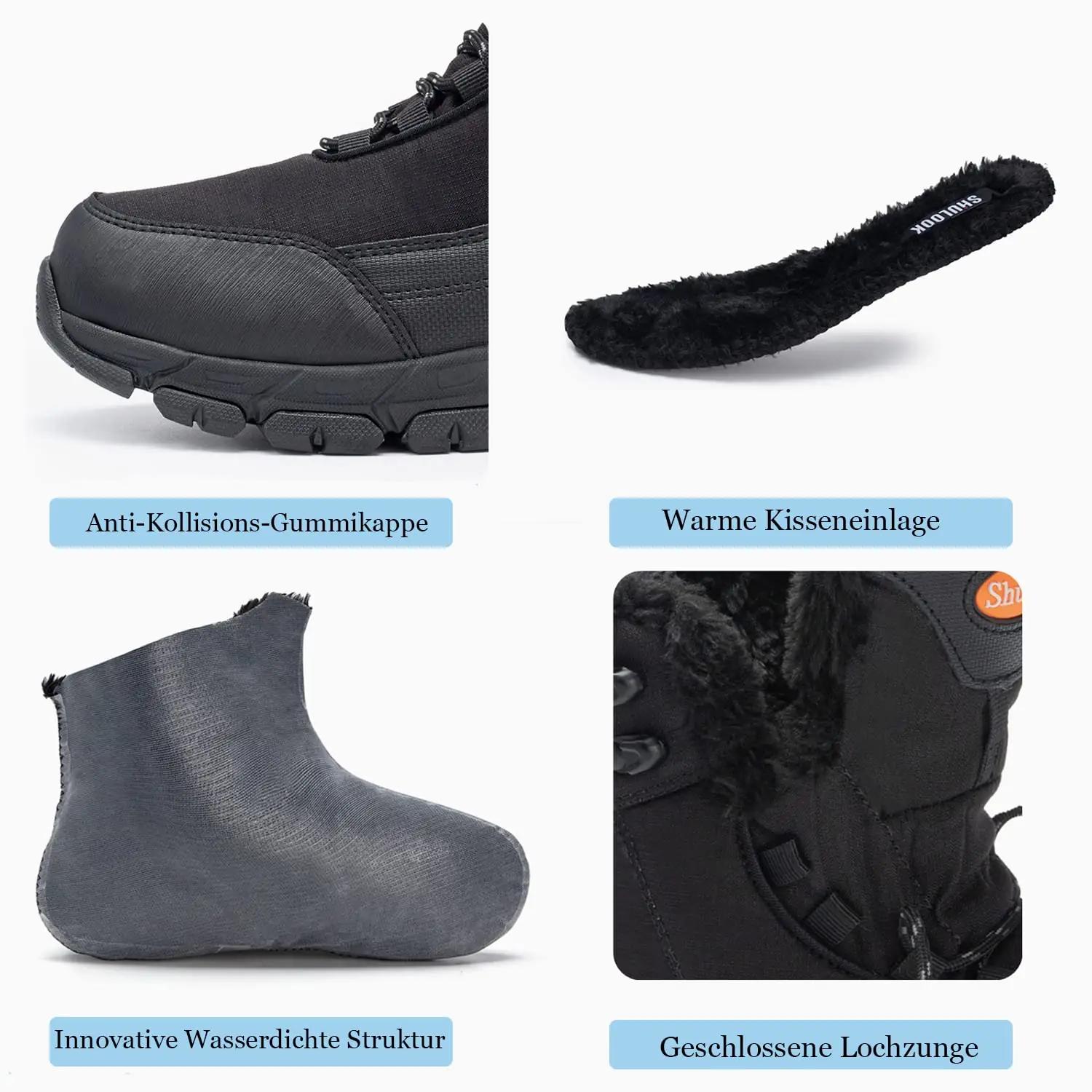 SHULOOK veekindlad talvesaapad meestele – soe ja mugav valik – pakend ja tarvikud