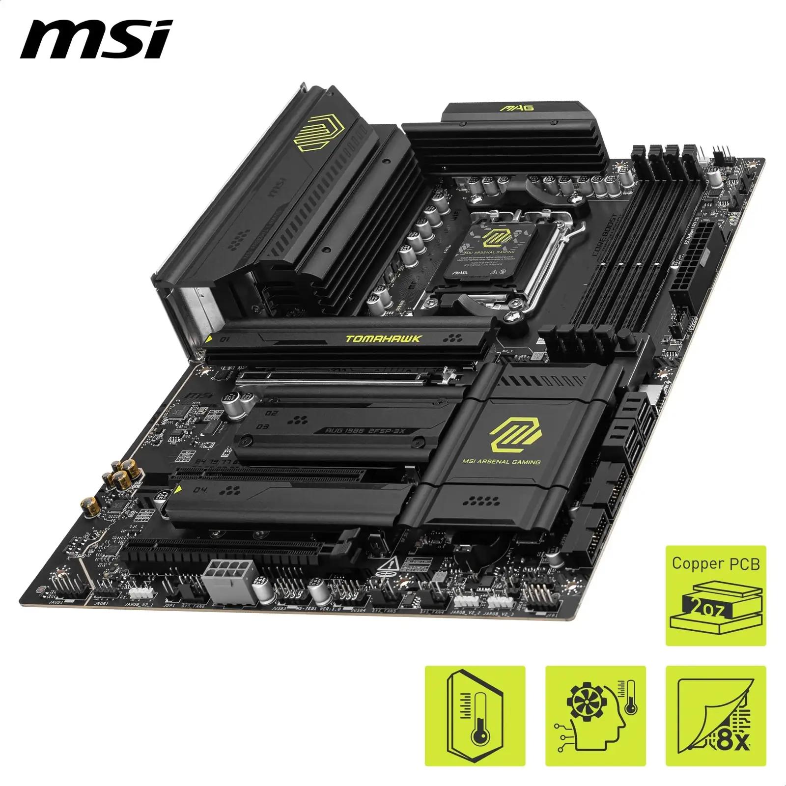 MSI MAG X870 Tomahawk WiFi emade ja õdede kingitus — ATX emaplaat – kasutusnäide