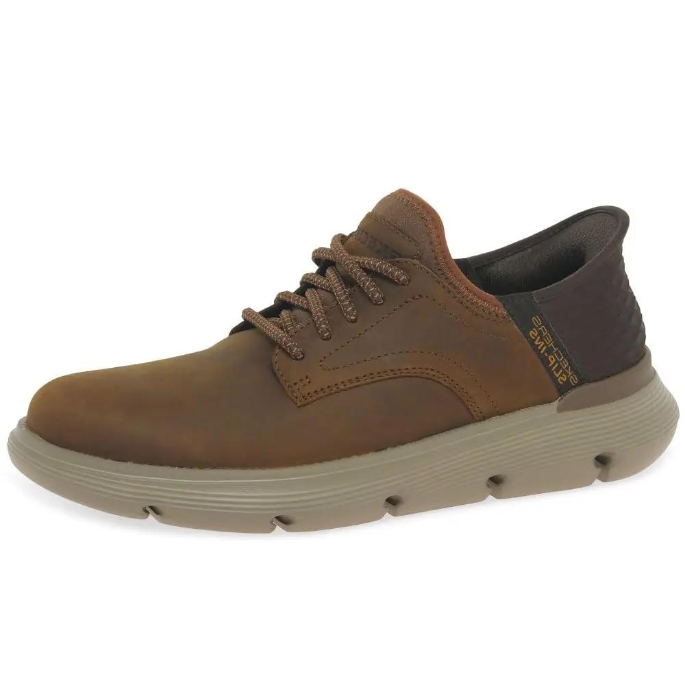 Skechers nahast brogue-kingad – mugavust ja stiili kandmiseks