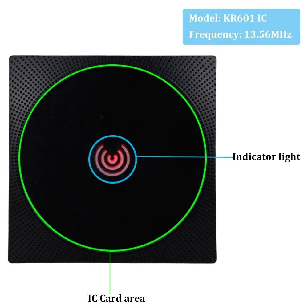 LIBO Smart Home vastupidav RFID-lugeja ukselukkudele, IP65 – detailne vaade