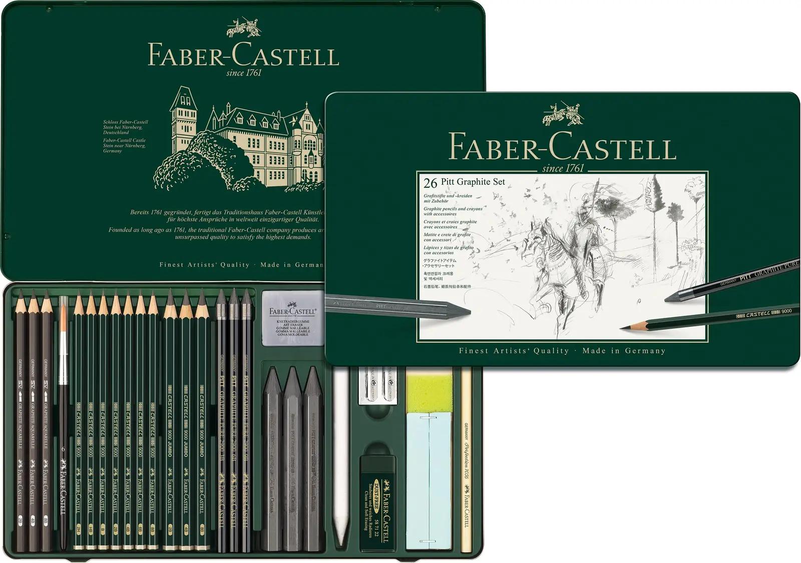 Faber-Castell Faber‑Castell grafiitpliiatsete komplekt
