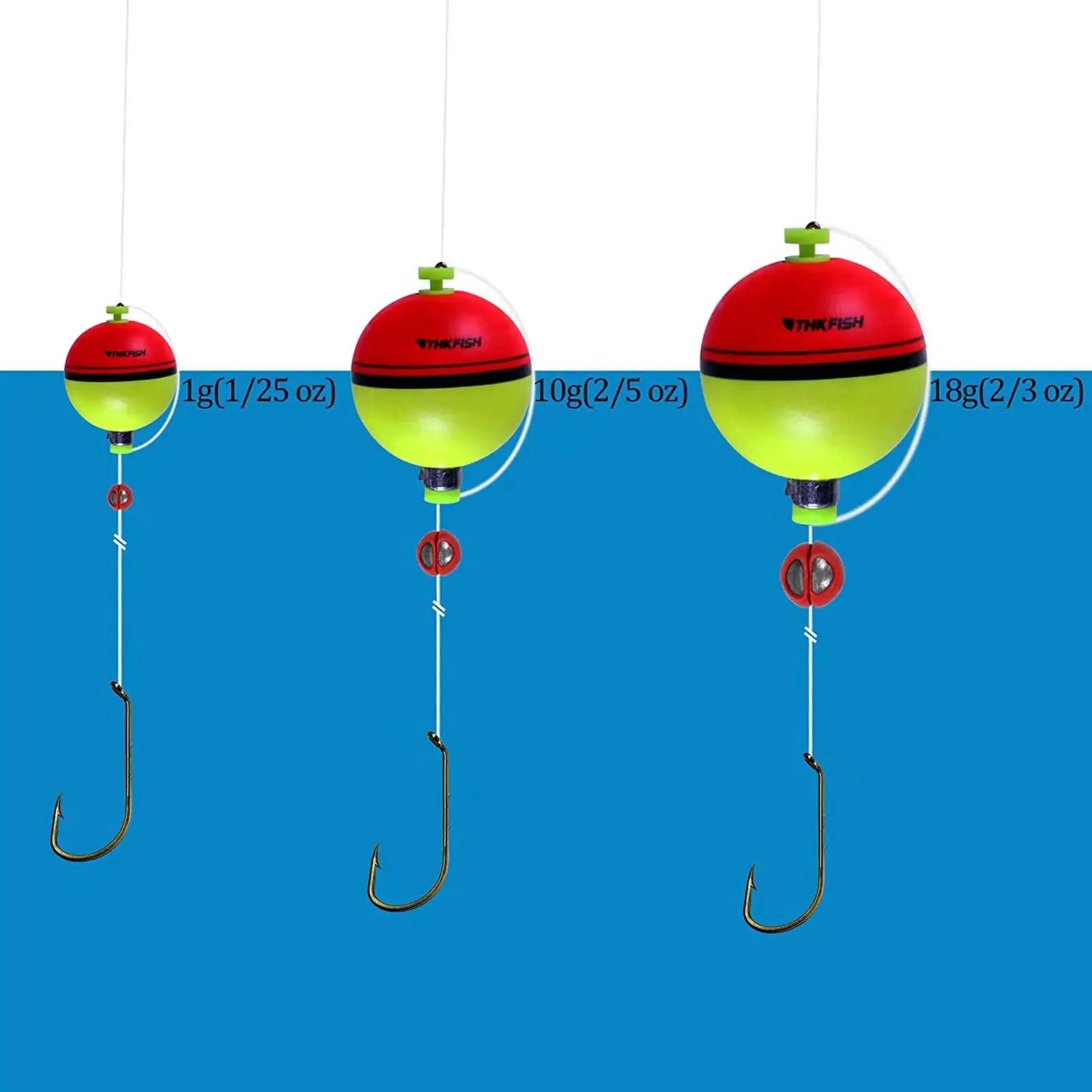 THKFISH FEVAYUANQIUFLOAT002H-1-5PCS konksu- ja lisavarustus – detailne lähivaade