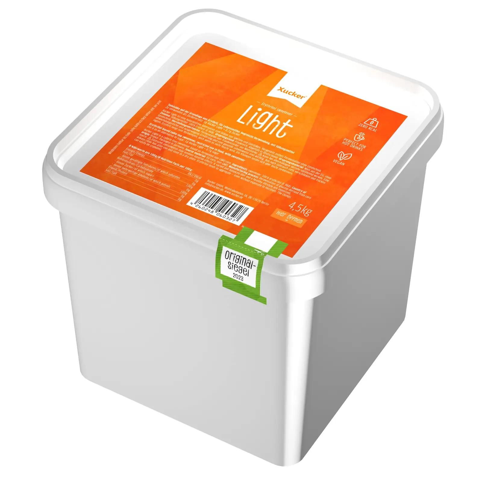 Xucker 4,5 kg erytrit-box — kalorivaba küpsetussuhkur