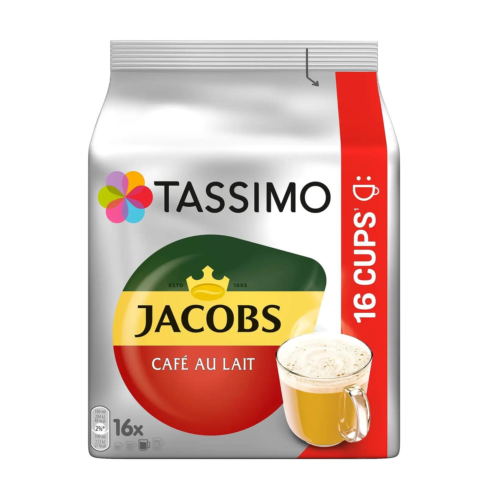 Tassimo Jacobs Café au Lait kapslid – kerge piimane maitse – pilt 7