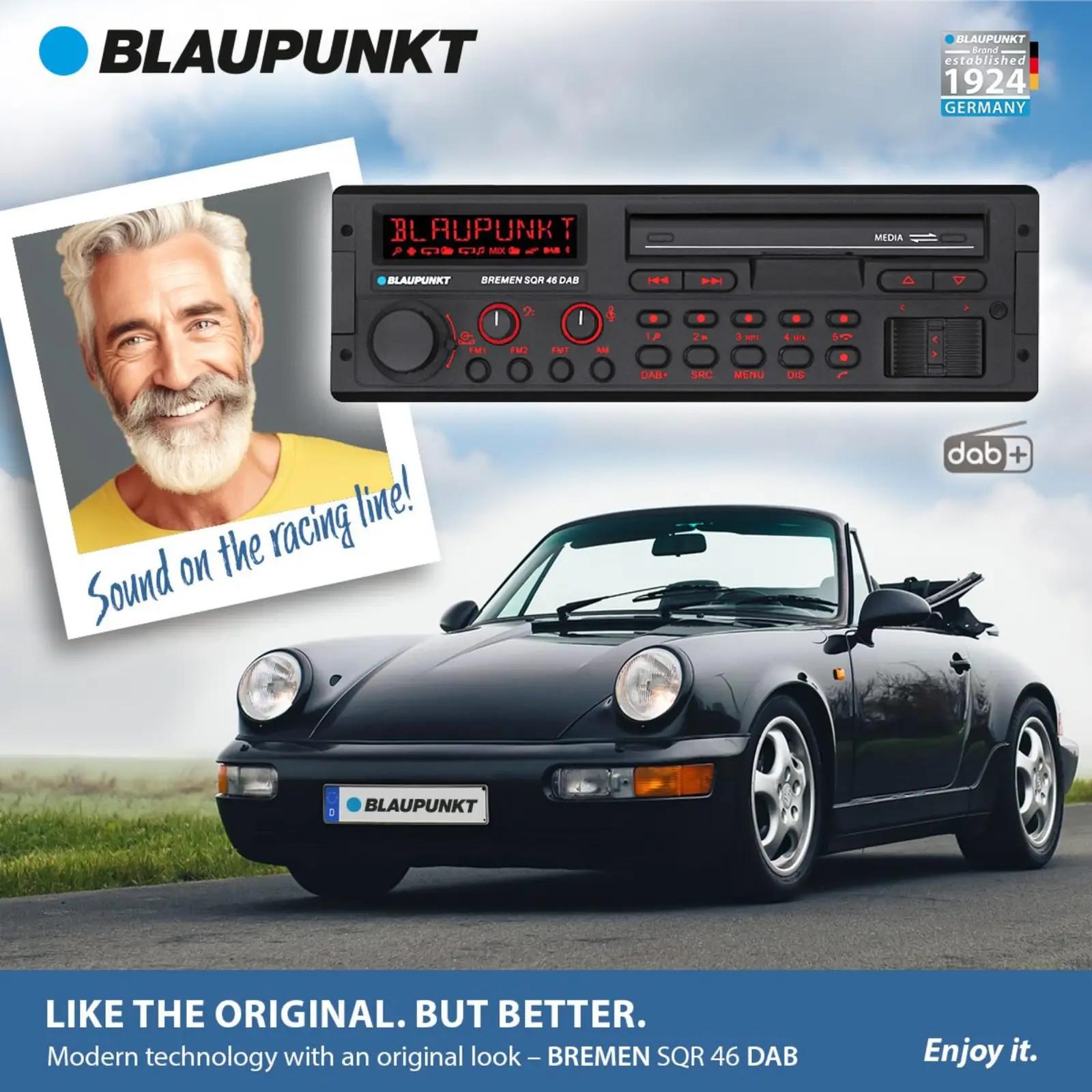 Blaupunkt autoriraadio BREMEN – vanakooli disain ja DAB+ heli – pilt 7