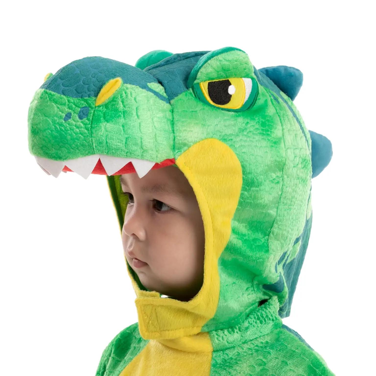 Spooktacular Creations armas roheline T-Rex kostüüm lastele – pakend ja tarvikud