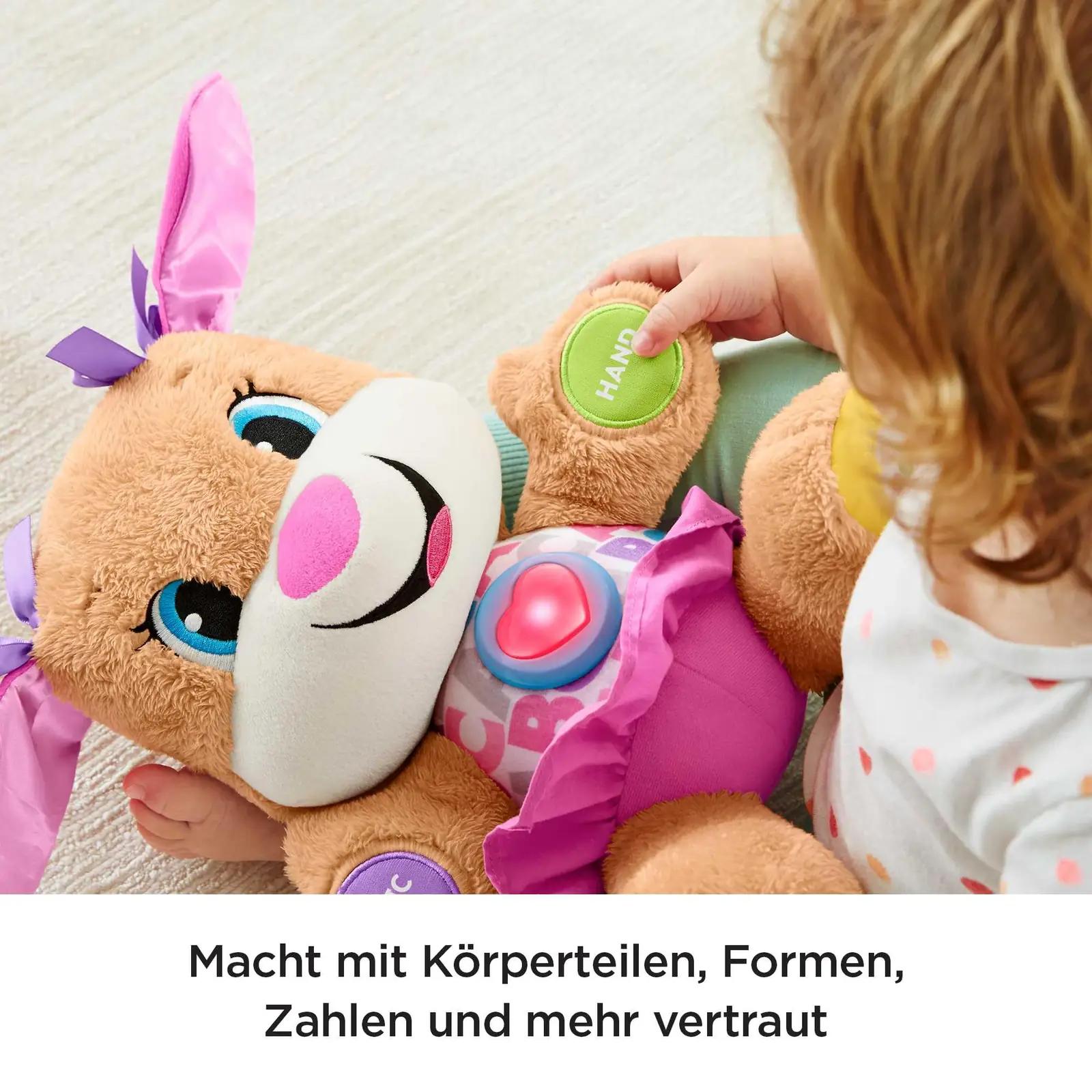 Fisher-Price pehme lauluv koerakene – arendav mänguasi beebile – lisavaade
