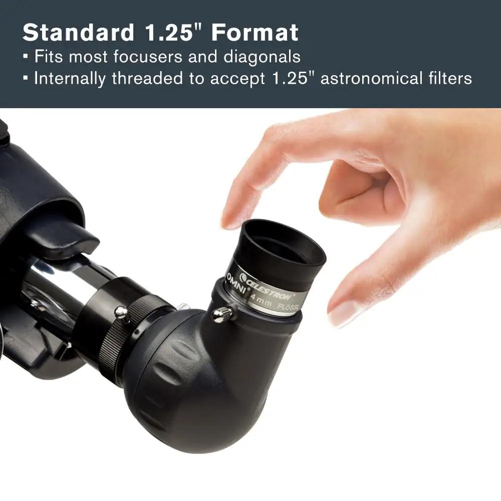 Celestron kvaliteetne 4 mm okulaar – selge vaade öisele taevale – lisavaade