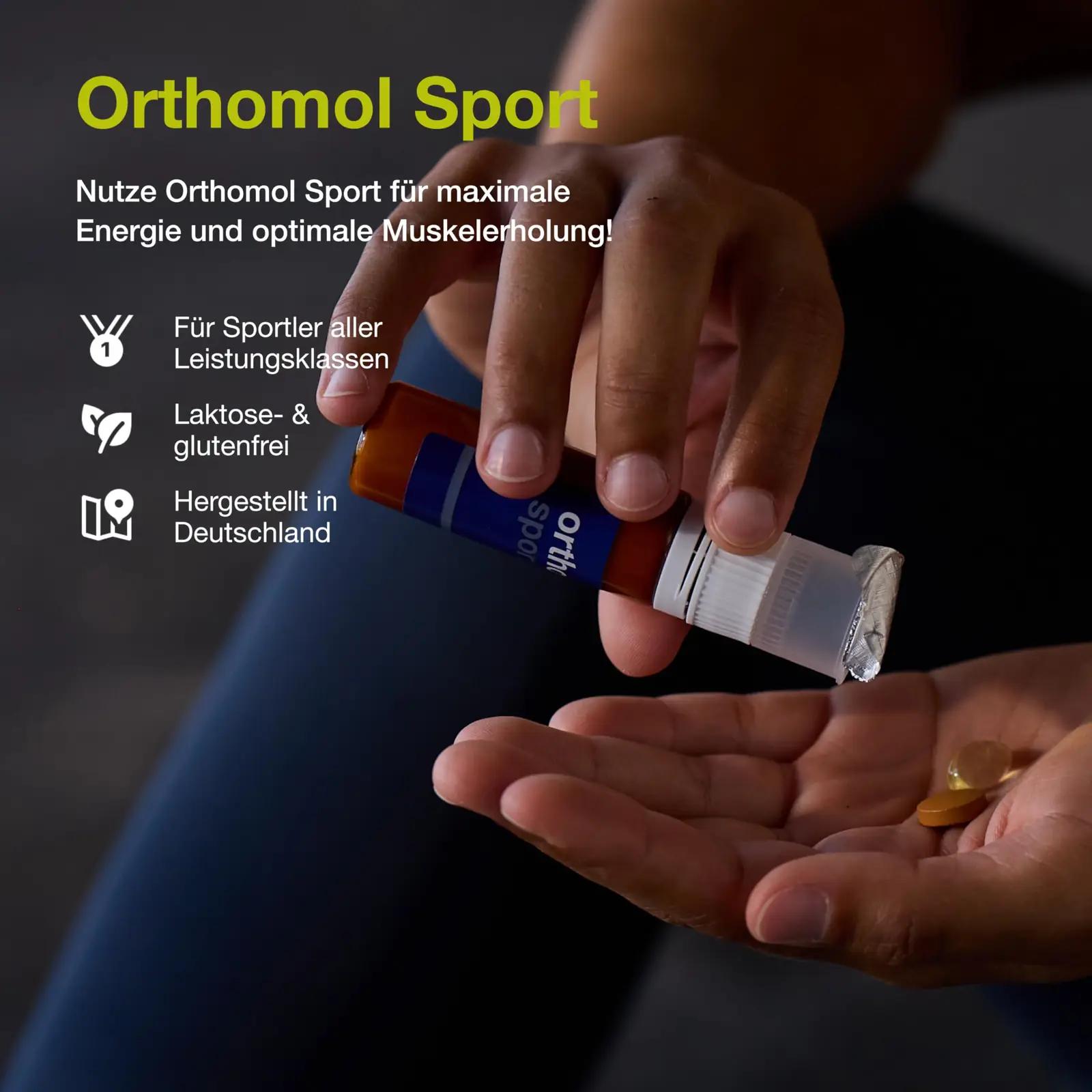 Orthomol tõhustatud sportlik multivitamiin lihastele ja – lisavaade