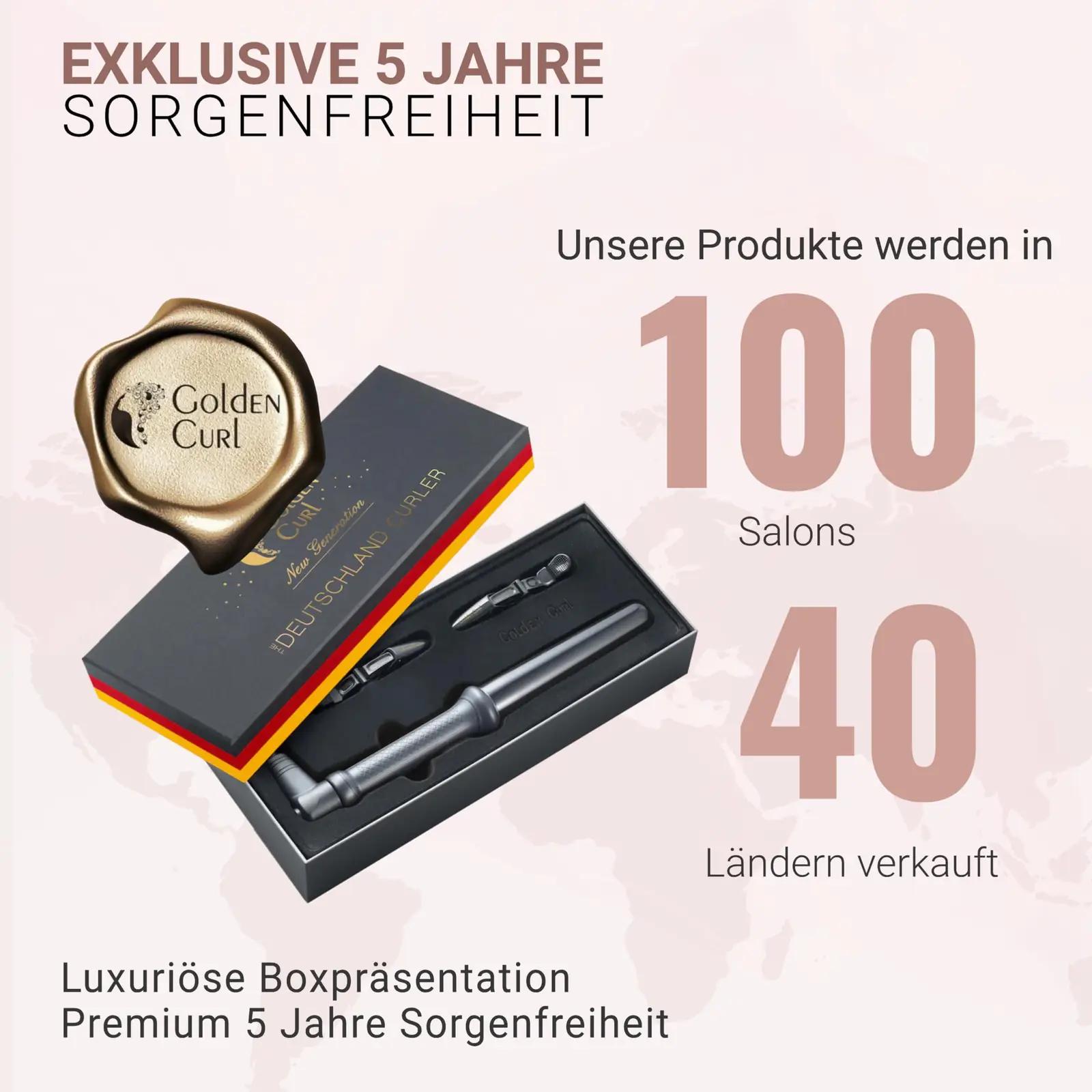 Golden Curl keraamiline lokitangid GL506 — pehmed lokid kiiresti – pakend ja tarvikud