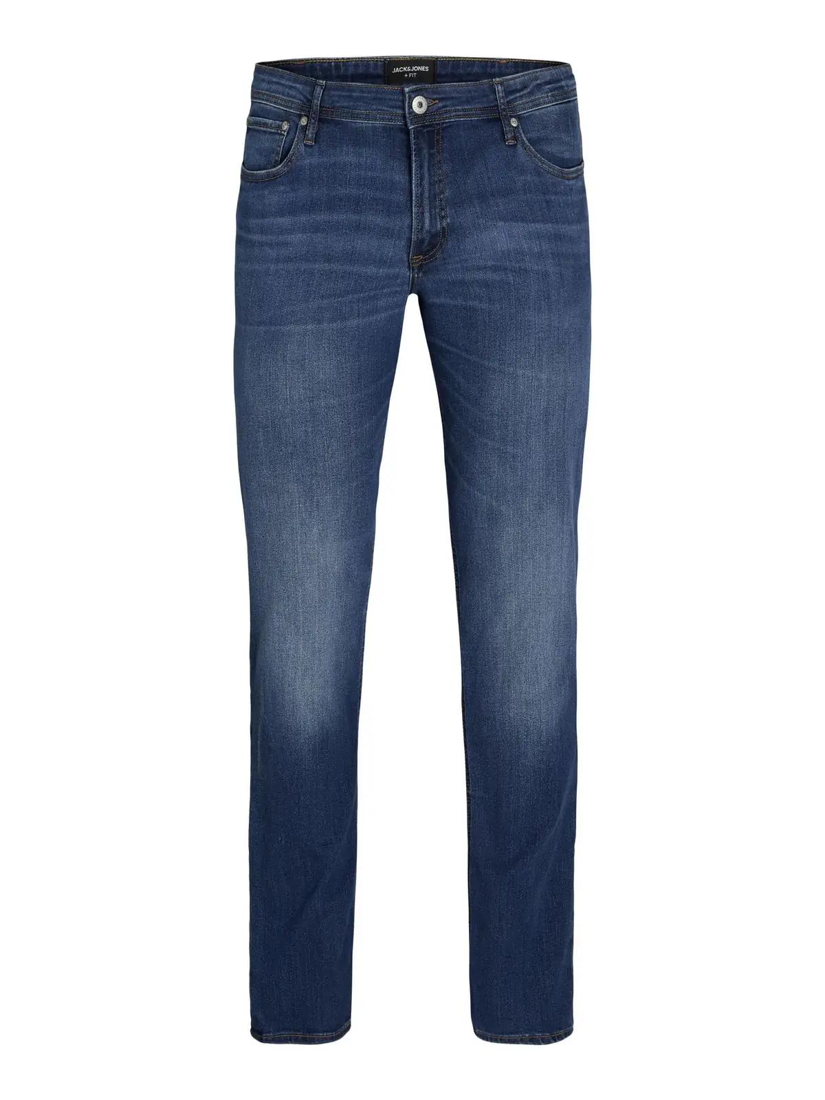 JACK & JONES mugav puuvillane teksapüksid — igapäevasse – detailne vaade