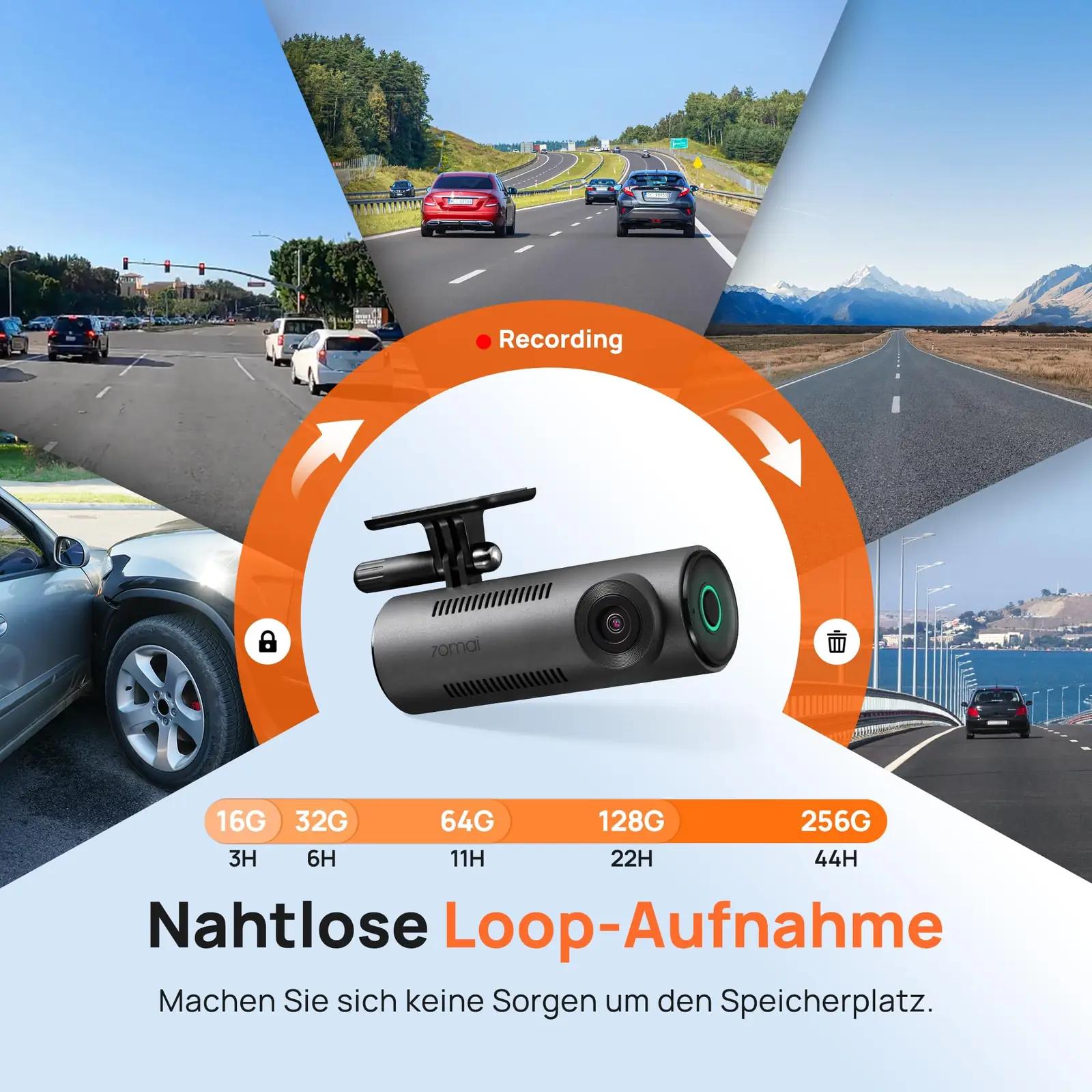 70mai auto-videokaamera M310 — kompaktne öövaade ja – pilt 7