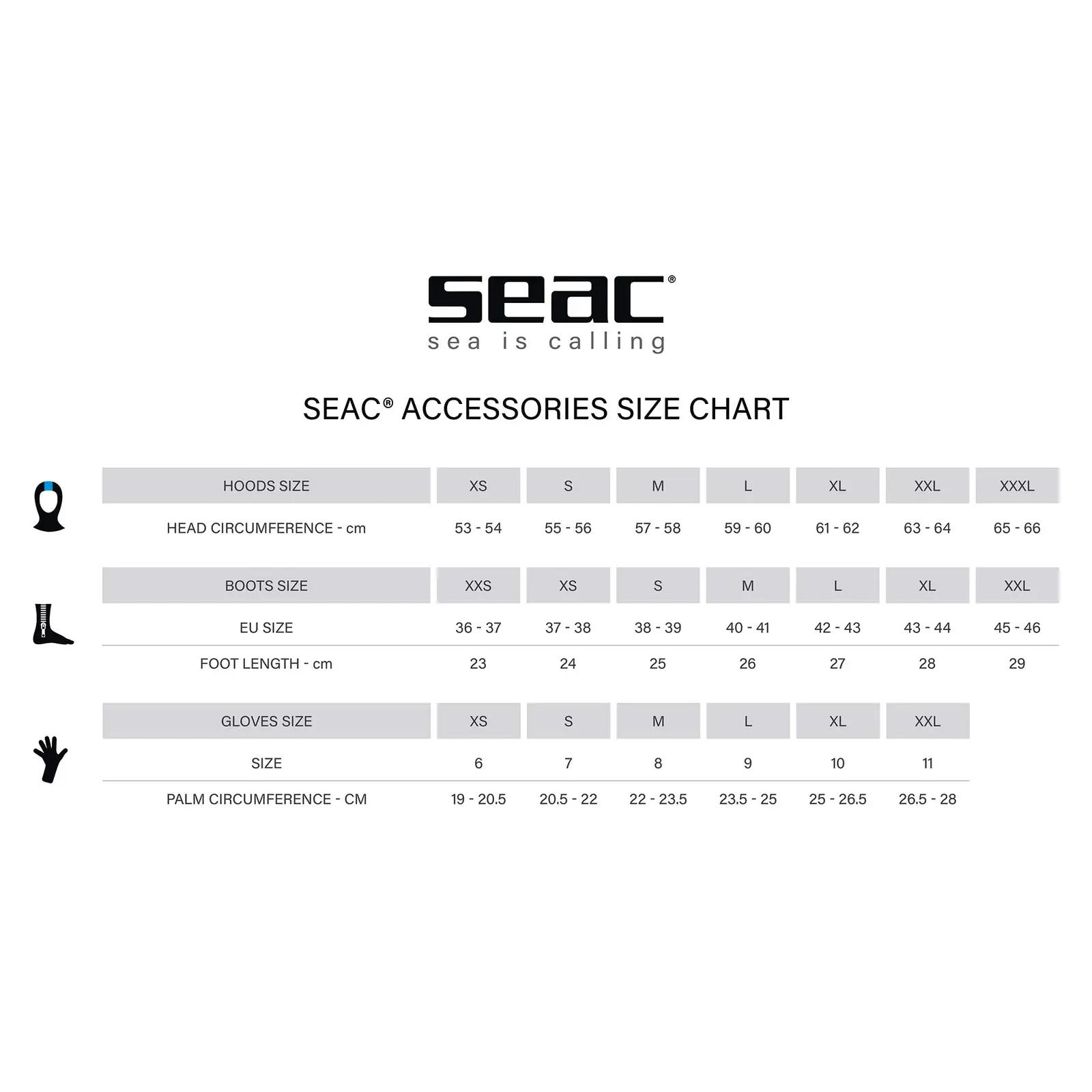 SEAC neopreenist 5 mm saapad — veekindel ja libisemiskindel – lisavaade