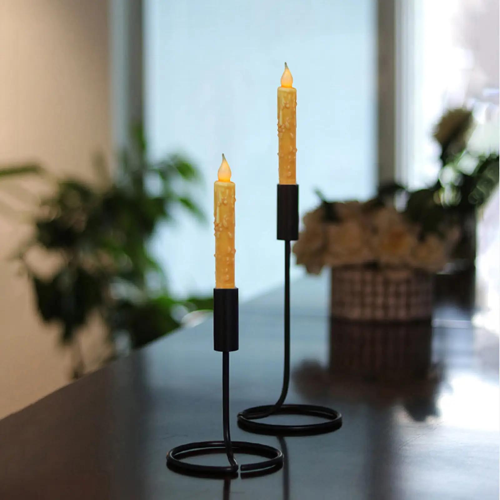CVHOMEDECO. LED-küünlad ehtvahas 16,5 cm dekoratiivsed – pakend ja tarvikud