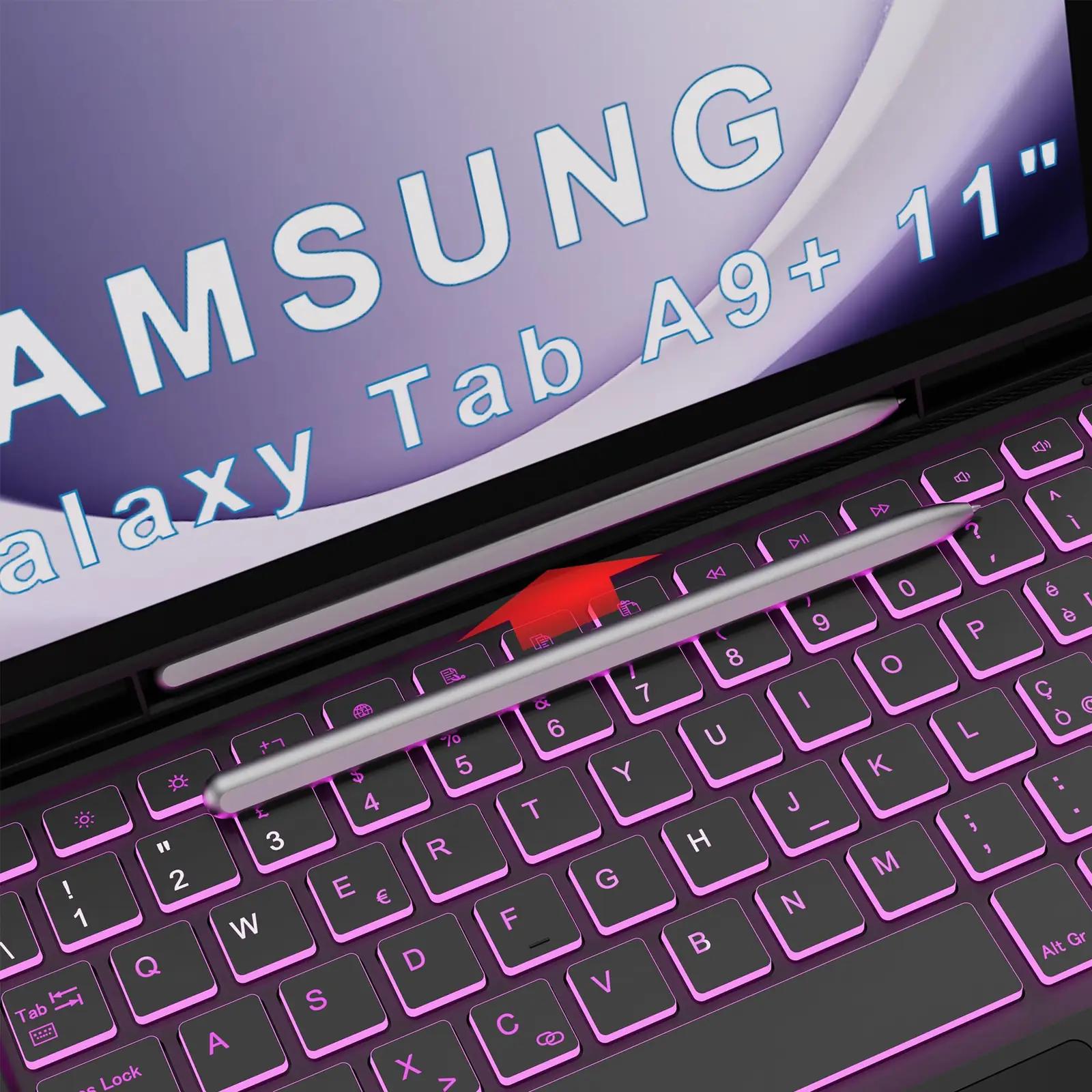VANKEYPAD kaitsekate ja eemaldatav Bluetooth-tastatuur Galaxy – pilt 8