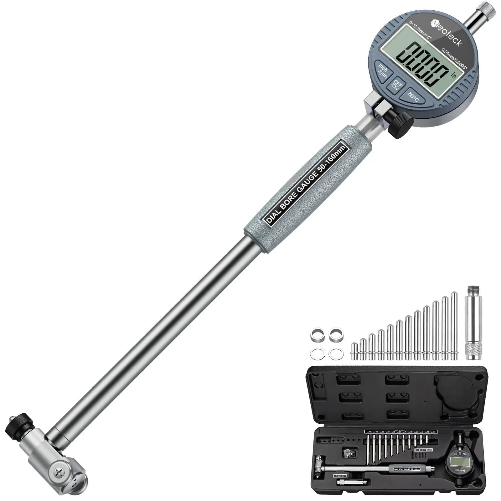 Neoteck täppismõõtur komplekt 50–160 mm — alumiinium