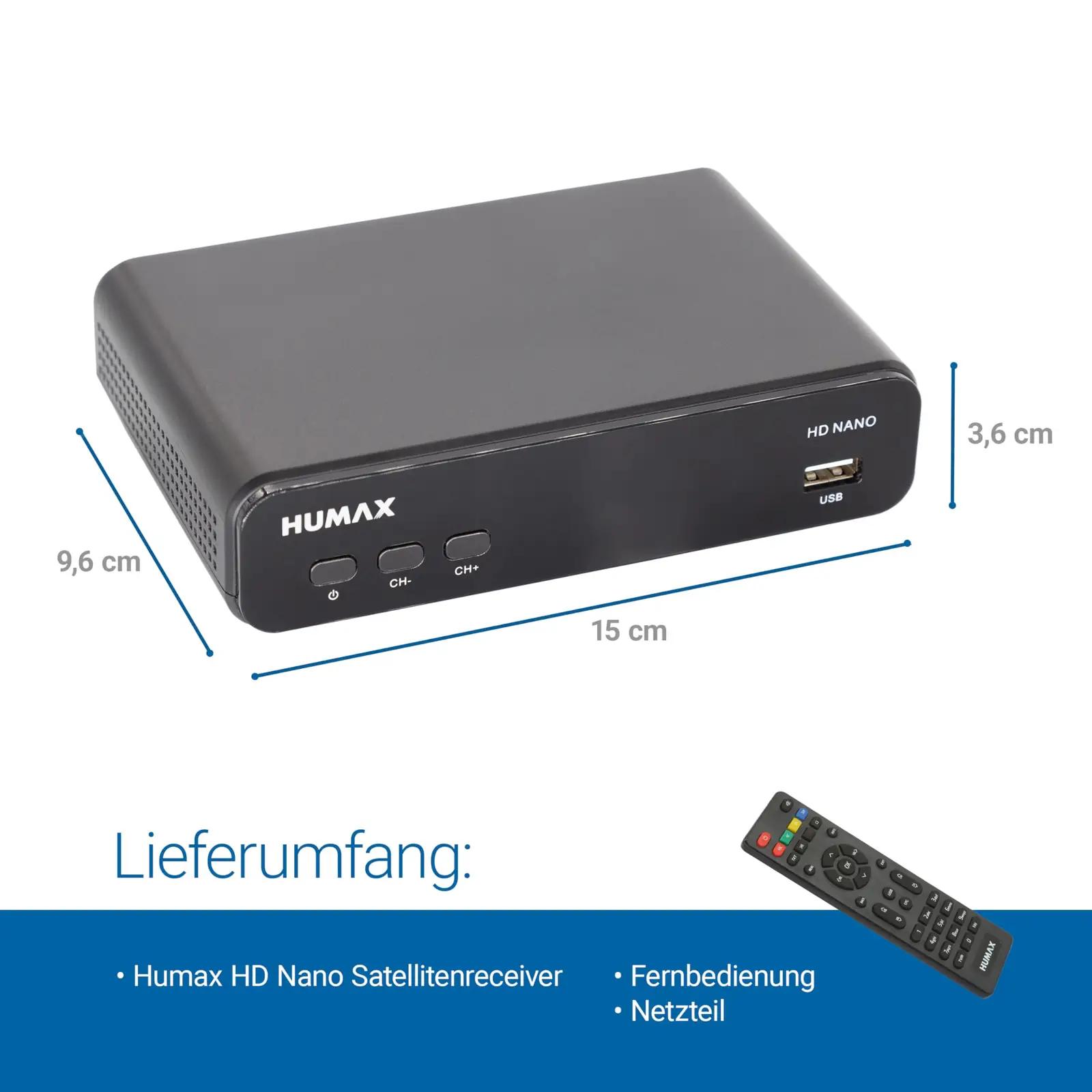 HUMAX kompaktne HD-satelliitvastuvõtja R8705 – pilt 6