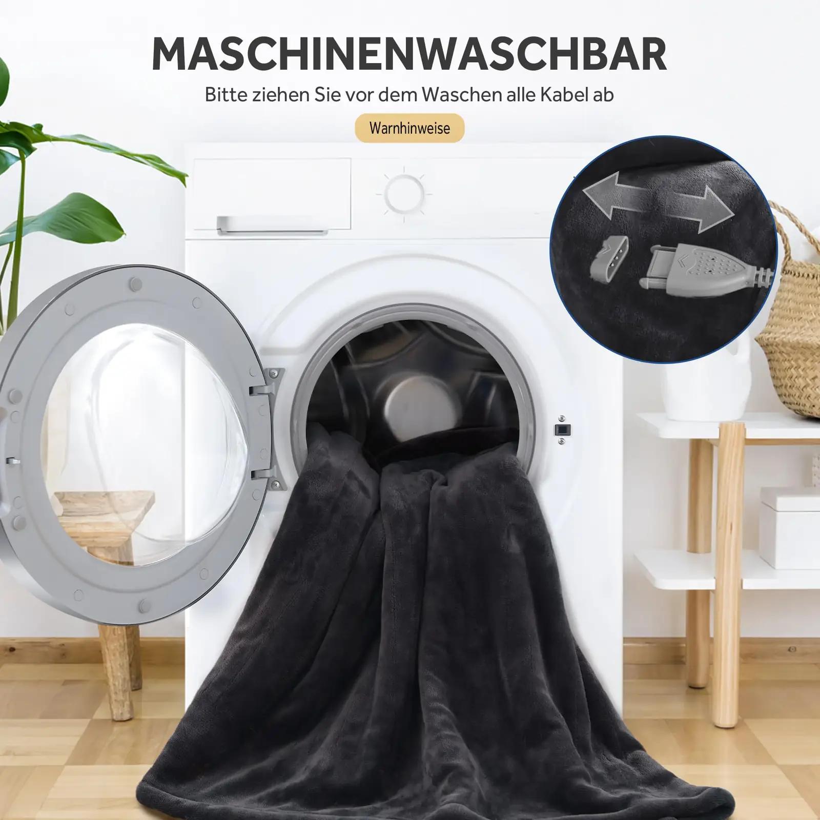 Warmrest pehme flanellist elektriline tekk — mugav soojus – pilt 6