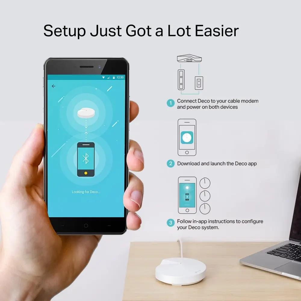 TP-Link Deco M5 kolmikpakend – usaldusväärne kodune Wi-Fi – pilt 6
