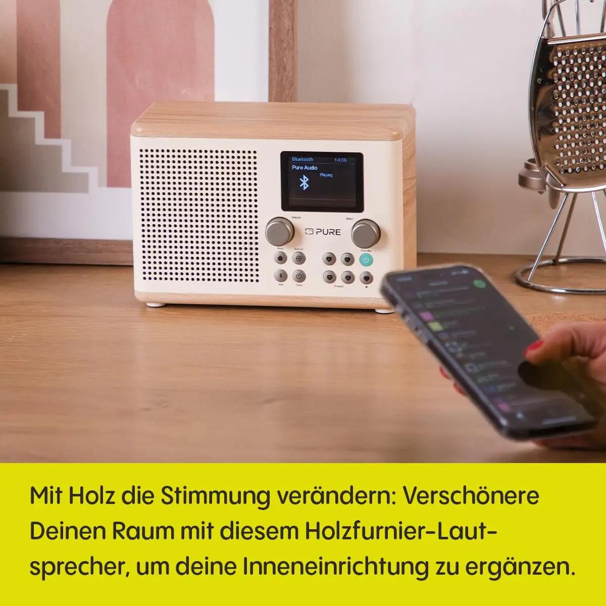 Pure Classic H4 puidust köögiraadio – klassikaline muusikaelamus – pilt 6