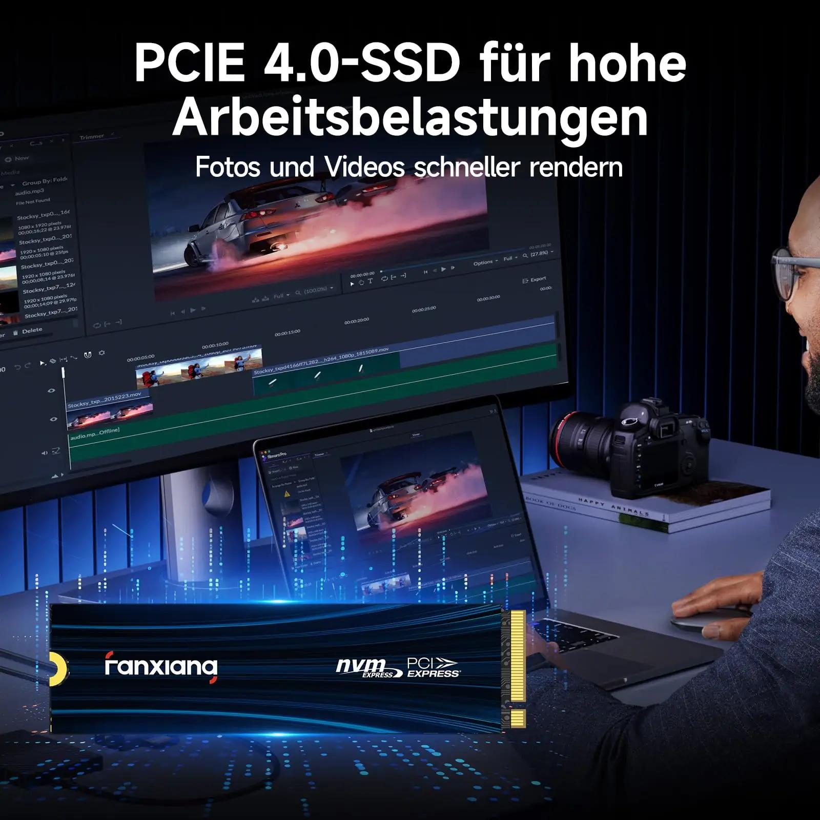 fanxiang kõrge jõudlusega NVMe SSD 500GB – kiire mängukõvaketas – pilt 7