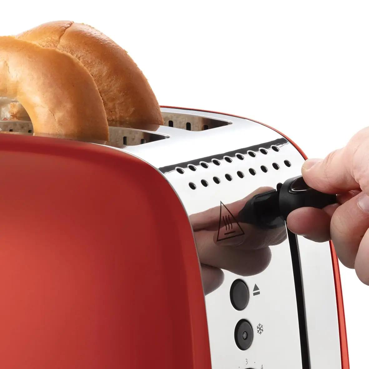 Russell Hobbs punane roostevabast terasest röster – kasutusnäide