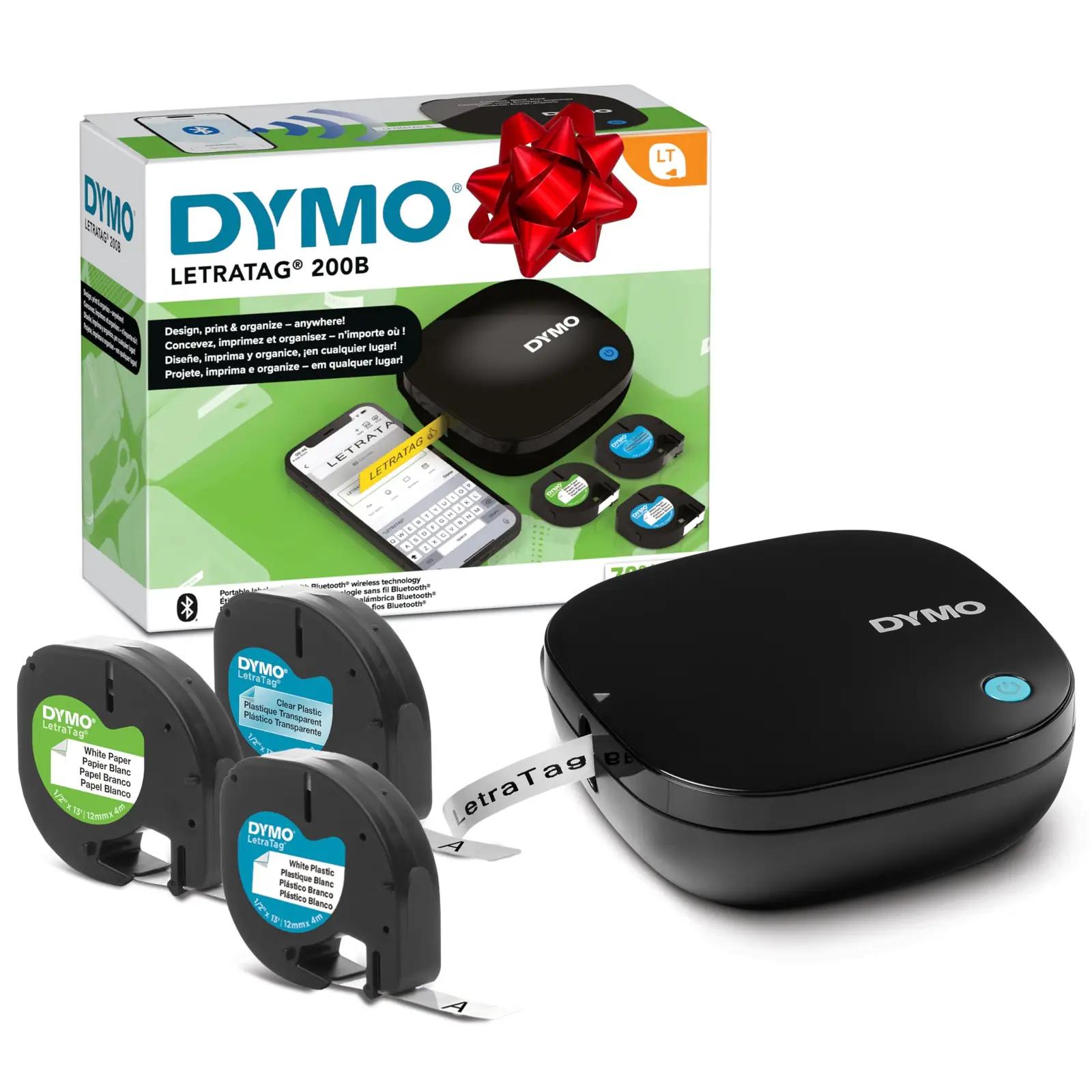 DYMO kaheksakohaline kompaktne siltide printer Bluetoothiga