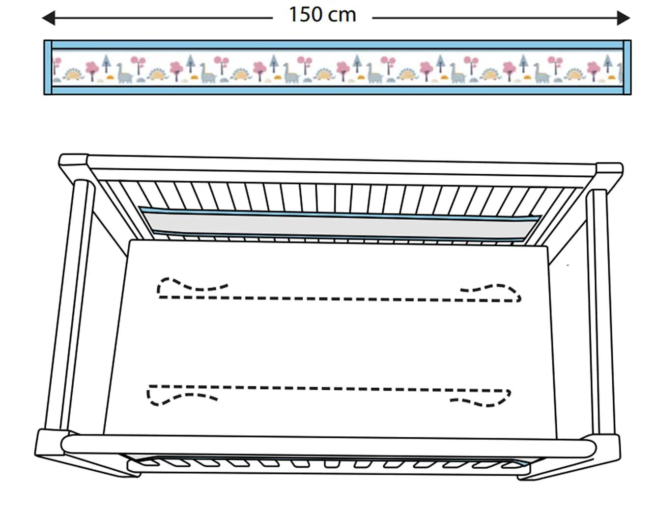 AiRoya pehme voodipiire lastele – turvaline ja dekoratiivne – pilt 8
