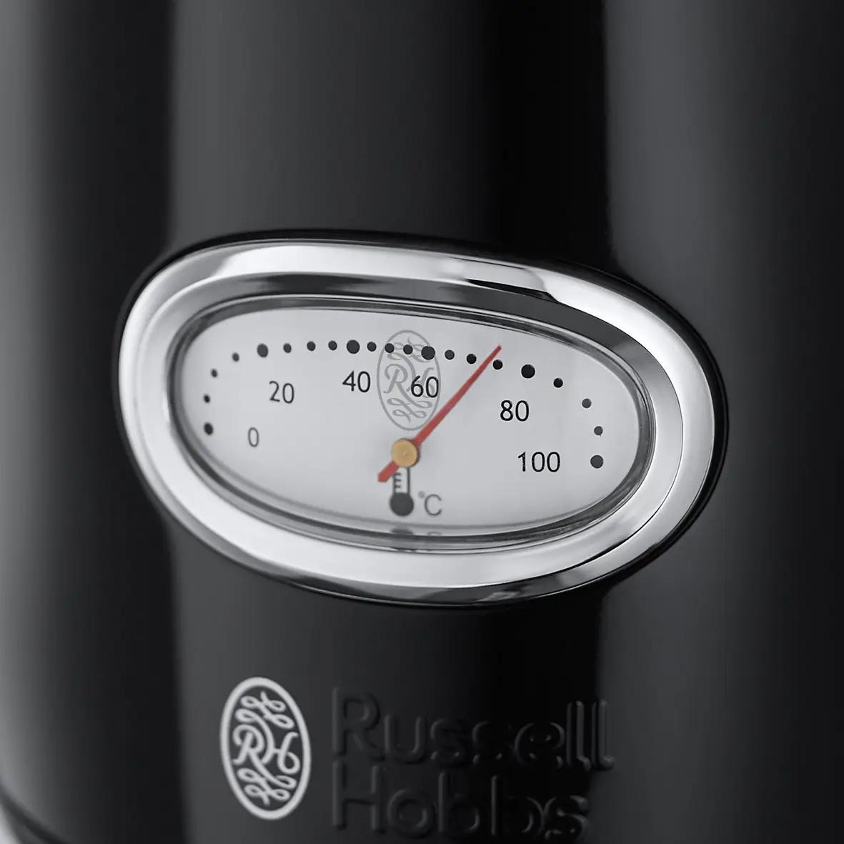 Russell Hobbs retro-terasest veekeetja 1,7 l – stiilne kingiidee – lisavaade