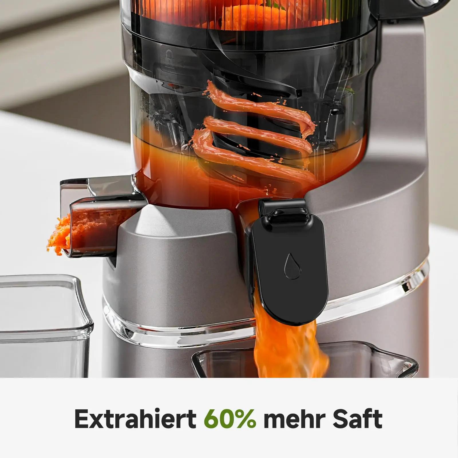 AMZCHEF 250W vastupidav mahlapress – vaikne ja tõhus – pilt 9