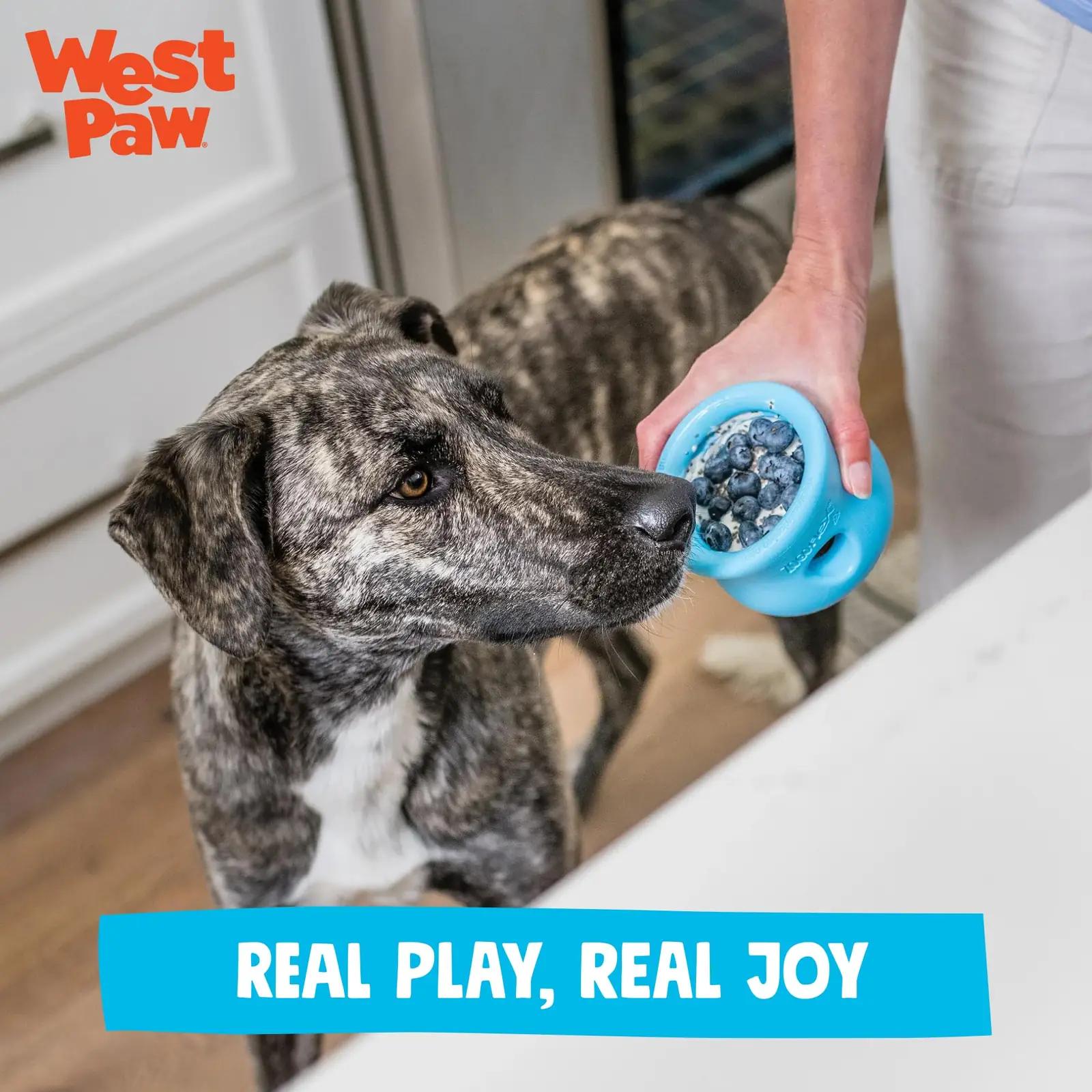 WEST PAW vastupidav kummist maiusepall koerale – ZG085GRN XL – pilt 8