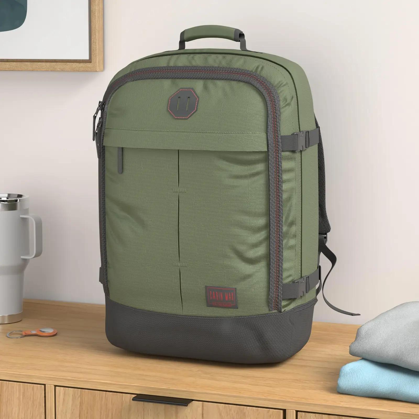 Cabin Max kerge reisikott 44L – sobib käsipagasi mõõtudele – detailne vaade