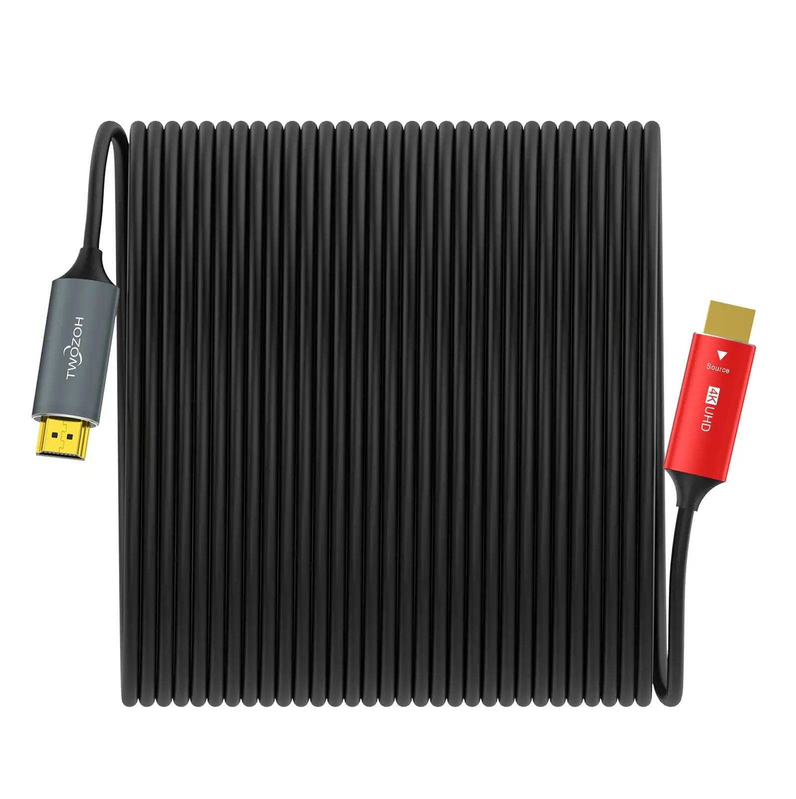 Twozoh optiline HDMI-kaabel 30 m – 4K 60Hz kõrglahutus – pilt 7