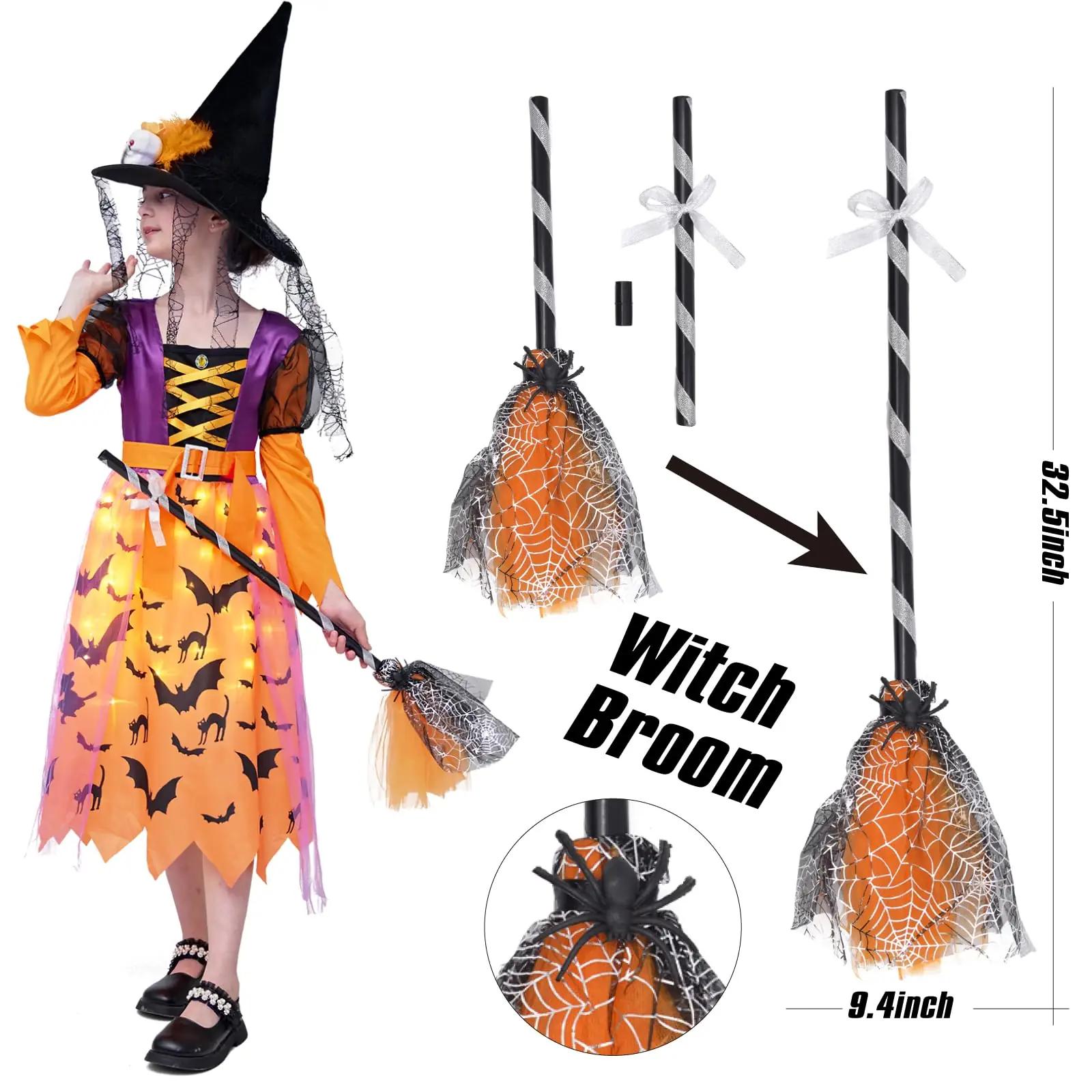 ZUCOS Light up Witch Dress laste kostüümid – detailne lähivaade