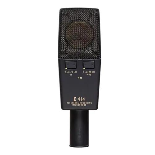 AKG professionaalne alumiinium mikrofon C414 XLII stuudioks – pakend ja tarvikud