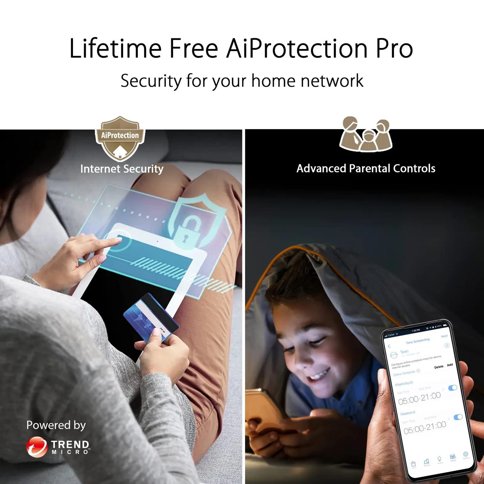 ASUS vastupidav WiFi-mesh komplekt – tugev kodune levi – lisavaade