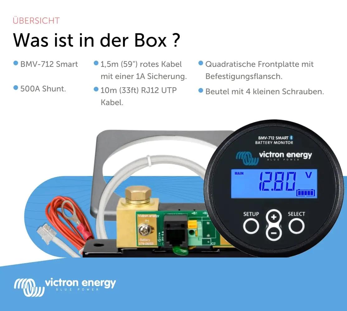 Victron Energy akumonitor BMV-712 Smart – täpne aku jälgija – lisavaade