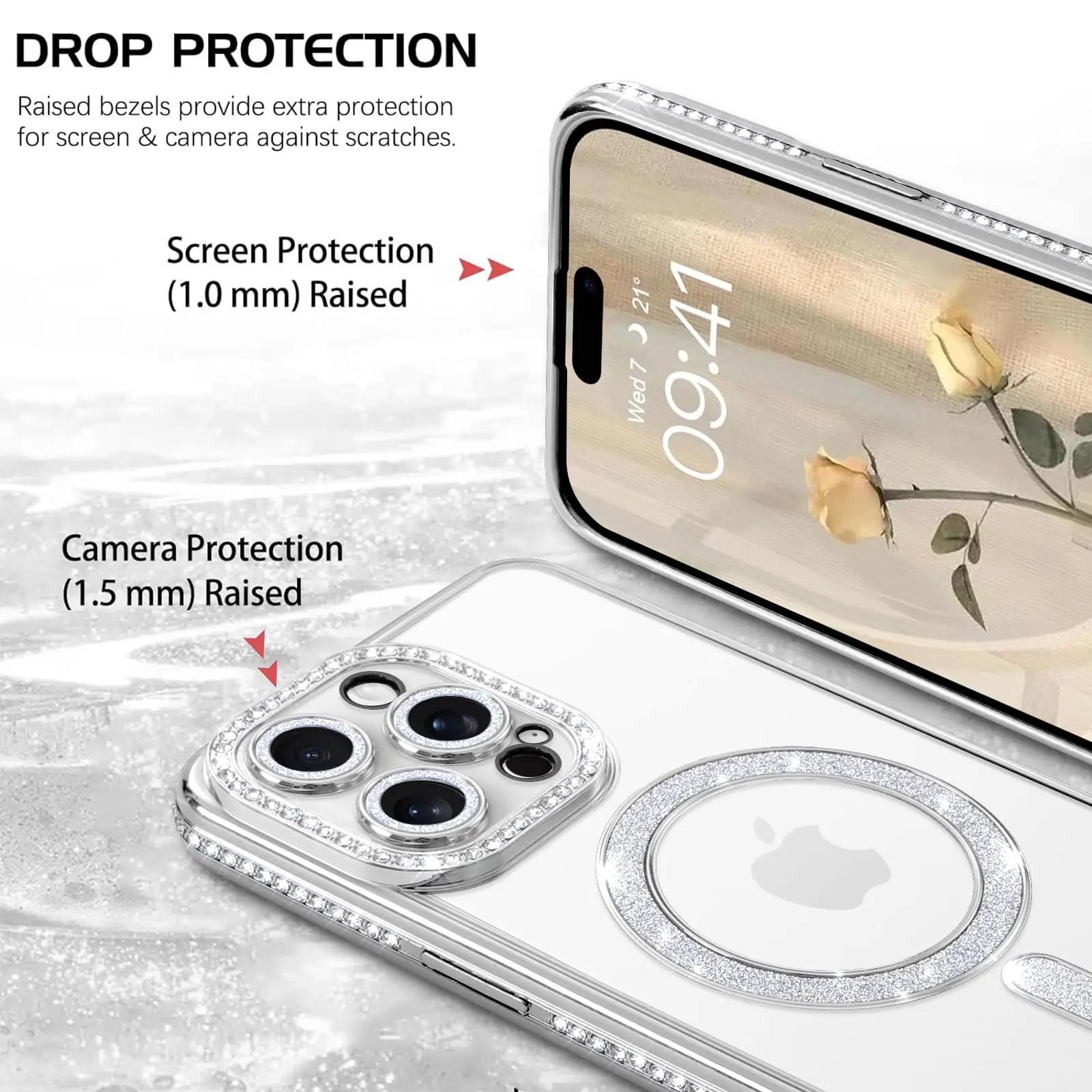 Coalbooliy sädelev silikoonkaitse iPhone 15 Pro jaoks – kasutusnäide